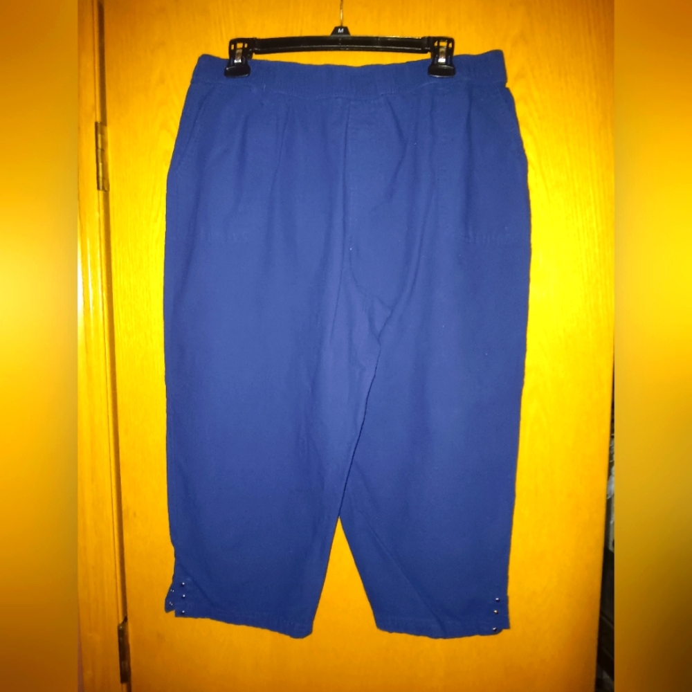 Women's size 1X,  Emily Daniels capri pants